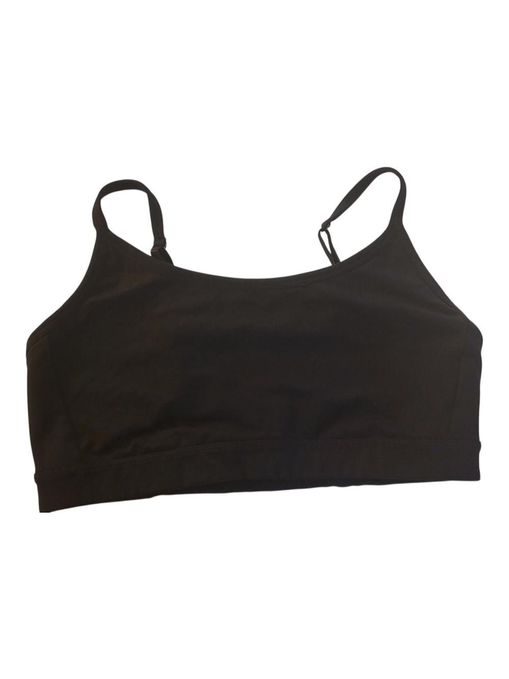 Old Navy Black Slim-Strap Light Support Sports Bra